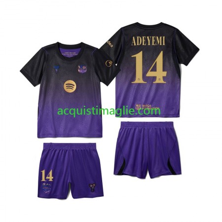 Divisa di Calcio Barcellona Karim Adeyemi 14 Bambino Trasferta 2026/2027